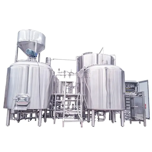 Equipo de elaboración de cerveza, equipo de elaboración de cerveza de acero inoxidable, 25BBL, 3000L