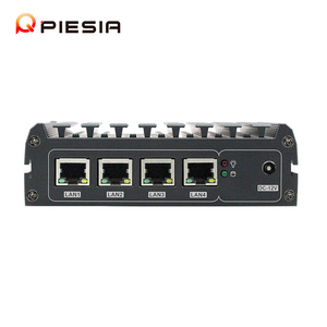 Piesia Baytrail Fanless 4* Gigabyte LAN J1900/J4125/E3845 <strong>Network</strong> Router <strong>Computer</strong> 4 Nic Mini Pc for Firewall