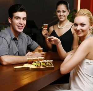 Unik bentuk kaktus tembakan kayu pemegang kaca Melayani Baki Tequila papan penerbangan dengan mangkuk Lemon hadiah pesta - Product Image 6