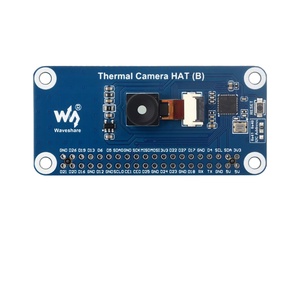 Aismartlink Waveshare 90 ° FOV Cámara IR Cámara de imagen térmica IR de onda larga HAT (B), compatible con Raspberry Pi 5 - Product Image 1