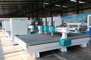 GC1325/2130 cabezales independientes máquina de carpintería multifunción con precio de enrutador cnc - Product Image 4