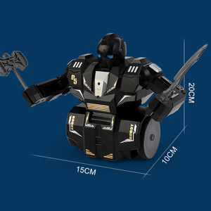 2024 nuevo inteligente 360 rotación boxeo lucha RC Robot juguete para niños Control remoto Robots de juguete - Product Image 6