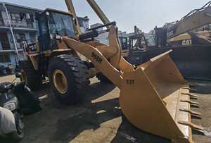 Iyi japon orijinal tırtıl makineleri kullanılan kedi 966H ön lastikli yükleyiciler satılık - Product Image 2