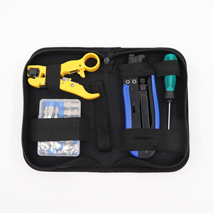 Professional <strong>Network</strong> <strong>Computer</strong> Maintenance Repair Tool Kit Telecommunications Lan Cable Tester Wire Stripper Crimping Tool Set - Product Image 1