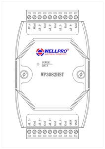 WP3082HST 4-20mA <strong>Analog</strong> Point-to-point Remote Transmission <strong>Module</strong> WP3082HST - Product Image 4