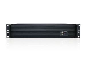 Parlak kalite 2U380A 2U sunucu kasası yatay 19.6 \ "x9.6 \" alüminyum PC kulesi kullanılan USB bilgisayar ATX anakart güç - Product Image 4