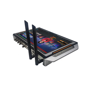 现场演播室Pad 8通道触摸屏NDI视频切换器，带SDI PTZ摄像机DDR移动流输入现场制作切换器