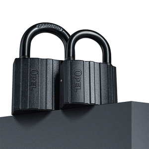 Opel màu đen nhiệm vụ nặng nề cứng còng keyed giống nhau khóa móc khóa móc sắt cho nhà sản xuất ổ khóa trong nhà ngoài trời - Product Image 1