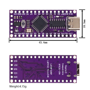 LGT8F328P-LQFP32 MiniEVB TYPE-C MICRO USB kompatibel mit ATMEGA328 Nano V 3.0 LGT8F328P CH9340C / HT42B534-1 SOP16 für Arduino