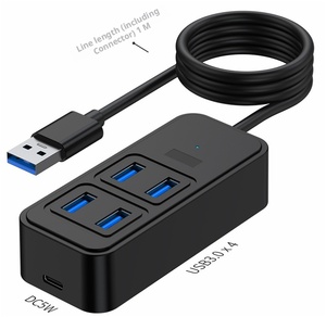 5 in 1 Multi-Ports USB 3.0 Gen2-USB-Hub-Datenladung DC 5W Netzteil Switch - Product Image 3