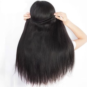 100% <strong>Remy</strong> Human Hair Extensions 30-<strong>Inch</strong> Natural Brazilian <strong>12</strong> Lace Extension Weft 100% Straight 100% Human Hair Weave Bundles - Product Image 4