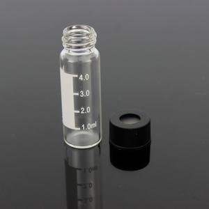 Ptfe silikon jel Linner conta ile Lab 4ml cam kromatografi enjeksiyon kafası uzay şişe flakon - Product Image 2