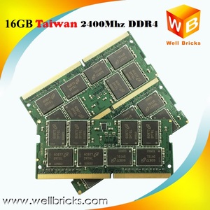 ECC olmayan so-dimm Ram 2400mhz ddr4 16gb bellek modülü