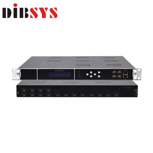 Codificador de vídeo HD H265 con opción H.265 HEVC, baja tasa de bits, IP, salida de modulador de RF para equipos de radiodifusión y TV