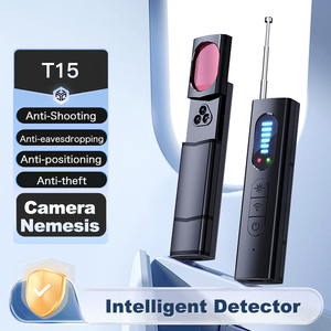 Nueva actualización Smart Detector T15 Detección de cámara infrarroja Localizador de detección más compacto Anti posicionamiento con alarma Antirrobo
