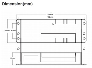 EUCHIPS 4-канальный RGBW DMX 512 RDM декодер PWM частоты XLR3 RJ45 RGB DMX512 Контроллер - Product Image 6