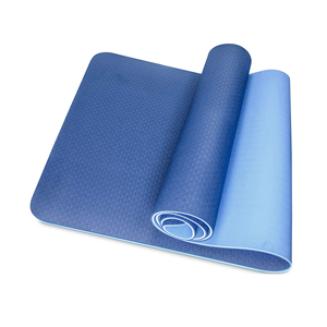 TPE Customized <strong>Pro</strong> High Density Anti Slip Fitness Yoga <strong>Mat</strong> with Logo - Product Image 6