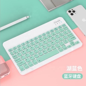 For iPad Tablet Pc Mobile <strong>Phone</strong> Slim Wireless <strong>Bluetooth</strong> <strong>Keyboard</strong> 7 8 9 10 Inch Universal Colorful <strong>Keyboard</strong> - Product Image 5
