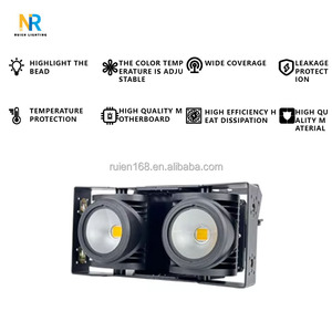 Yüksek güç Cob 2 göz yüzeyi ışık su geçirmez 2x100w flaş Spectator ışık Led çakarlı lamba - Product Image 4