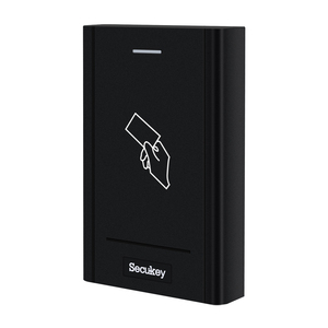 Secukey RS485 lettore di schede OSDP per carte 125KHz & 13.56Mhz NFC ISO 14443 Mifare DESfire EV1 & EV2 per il Controller di accesso - Product Image 2
