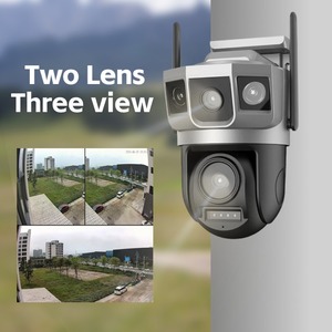 <strong>Camera</strong> 4g Sim Card Security Cctv Outdoor WiFi Cam Three View <strong>Camera</strong> - Product Image 4