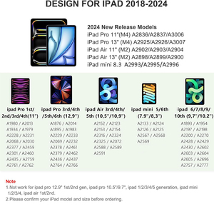 IPad Air Mini Pro aktif iğneli kalem için 2024 POM İpucu Palm ret akıllı kalem çizim - Product Image 6