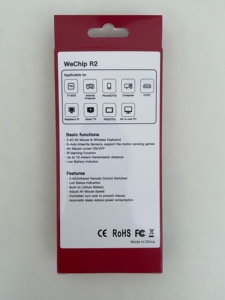 Joinwe新しいバックライト付きジャイロエアマウスリモコンモデルWechipR22.4Gワイヤレスキーボード (タイプCポート付き) - Product Image 5