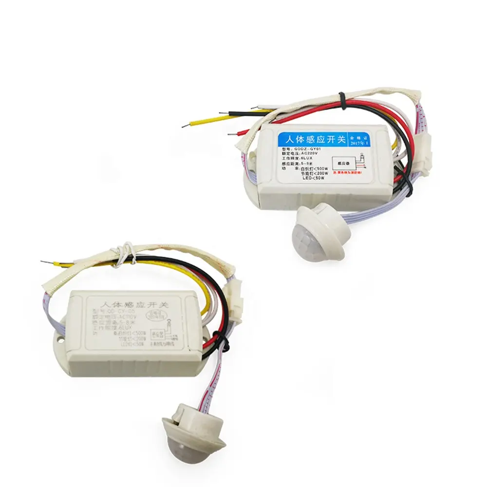 110 V 220 V Hochwertiger IR-Infrarot-Induktionsschalter für menschlichen Körper PIR Bewegungssensor Schalter Lichtdetektor intelligent