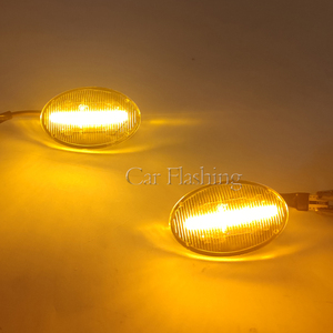 Araba dinamik LED yan işaretleyici ışık dönüş sinyali lambası Opel Corsa B C Astra F Combo B C Meriva bir araba aksesuarları - Product Image 6