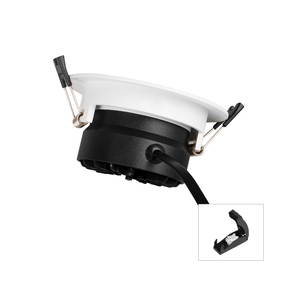 Kısılabilir 90-110lm/W titreşimsiz parlama önleyici 10w Ultra ince downlight gömme kısılabilir aydınlatma led spot - Product Image 5