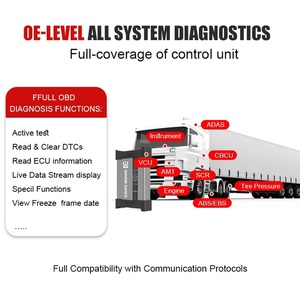 Engine Dance X5 <strong>Basic</strong> Diagnostic Tools for Truck and All Commercial Vehicle Heavy Truck Scanner - Without <strong>Programming</strong> Version