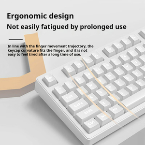 EWEADN Z87 87-Key PBT Keycaps Wired USB &amp; 2.4G Wireless RGB Backlit Hotswap PCB New Mechanical <strong>Keyboard</strong> for PC Laptop Desktop - Product Image 5