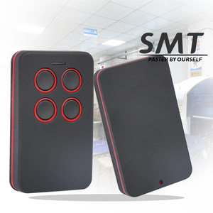 Elegante 433 nero mhz 315 RF telecomando duplicato apprendimento codice di rotolamento codice fisso multifunzione telecomando - Product Image 1