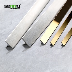 Hot Bán thiết kế công nghiệp thép không gỉ <span class=keywords><strong>TRIM</strong></span> Dải 304 gốm gạch hồ sơ cho tường trần trang trí gạch phụ kiện - Product Image 3