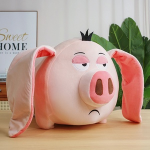 Cho trọng lực rơi waddles màu hồng Pig Thú nhồi bông đồ chơi sang trọng siêu mềm Gấu Đồ chơi PP bông điền thêu cho căng thẳng cứu trợ - Product Image 6