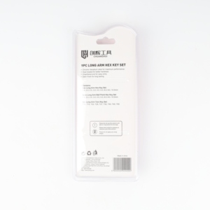 Kaynak fabrika l-şekilli Allen anahtarı seti Hex anahtar 9 adet uzun kol topu noktası alyan anahtarı takımı - Product Image 6