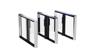 Torniquetes biométricos de reconocimiento de huella de Palma peatonal de puerta automática de aleación de aluminio con lector de código Qr de reconocimiento Facial - Product Image 3