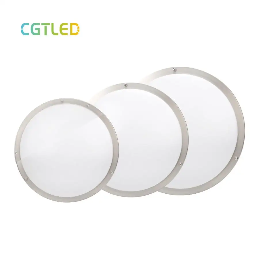 Plafonnier LED encastré 30W 16 pouces 3CCT 3500K 4000K 5000K plafonnier LED pour cuisine salle de bain cuisine