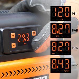 AT-12V Air Compressor W/LCD Control Panel to Preset Target Pressure, 150PSI 7.06CFM Air Pump Inflator for Overland &amp;Heavy Duties - Product Image 5
