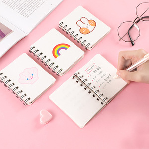 Custom Small Kawaii Spiral Soft Cover <strong>Notebook</strong> A7 Mini Cartoon Pocket Planner Journal Fancy <strong>Notebook</strong> Moon <strong>Note</strong> Book - Product Image 6