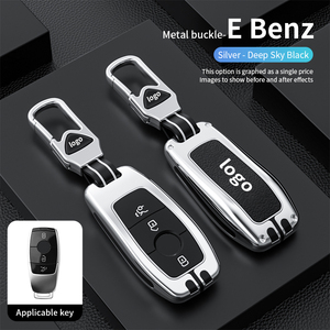 เคส C260L สำหรับ Mercedes Benz E300L keycase กระเป๋า GLC300L รถยนต์หัวเข็มขัด C200L S40 - Product Image 6