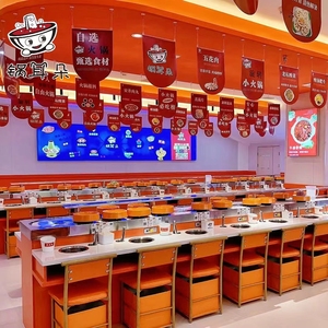 Sistema de cinta transportadora de sushi personalizado al por mayor para la distribución de alimentos en restaurantes. - Product Image 4