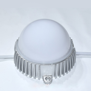 DMX512 8206IC Addressable Programmable Diameter 30mm 12V 0.75W RGB LED Pixel Module Point Lights