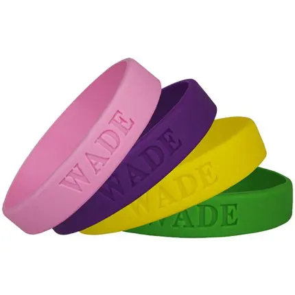 Alta Qualidade Logotipo Personalizado Marca Soft Bracelets Rubber Custom Pulseira De Silicone Barato para Presentes Personalizados