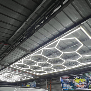 SUEZ nuova dimensione popolare esagonale luce led personalizzabile officina auto esagonale luce LED esagonale led - Product Image 1