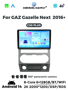 MEKEDE Car-<strong>play</strong> Auto Android Navigation FM 1280*720 Resolution Screen 8core 6+128GB Car Radio for GAZ Gazelle <strong>Next</strong> 2016+ - Product Image 6