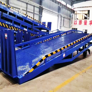 Ponte della piattaforma di carico della rampa del carrello elevatore della capacità di 10 tonnellate per la movimentazione di Pallet di scarico del contenitore per le aziende agricole nuovo o usato