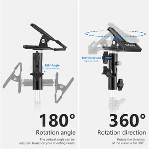 Süper kelepçe monitör DSLR kamera için montaj braketi/alan monitörü/LED alüminyum alaşım alt kelepçe dağı - Product Image 2