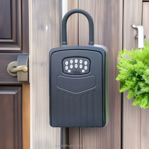 An der Wand montierter Smart Key Lock Box Tragbarer, sicherer digitaler Codesp eicher mit schneller Lieferung Tuya App Zink legierung material - Product Image 3