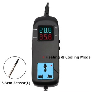 Home Brewing Kits Controlador de Temperatura Termostato Aquecimento ou Resfriamento Sonda com Tensão Diferente e Plug Disponível